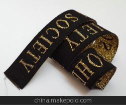 深圳市范米麗服裝輔料 專業生產銷售高彈絲寵物防靜電提花織箱包帶